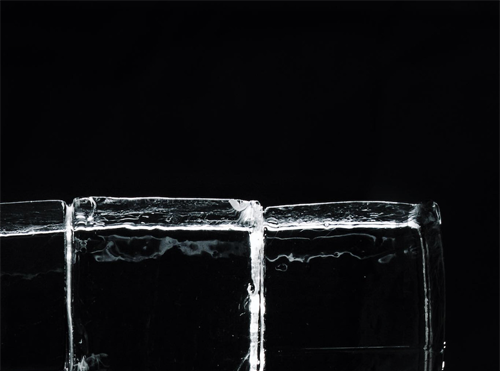 Clear Ice Glass